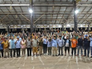 Kampanye Madri Pani – Agus Wahyudi di Kampung Tepian Buah Segah Paparkan Visi Misi dan 24 Program Unggulan Pro Rakyat