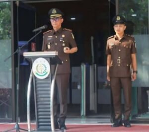 Upacara di Kejari Jakpus, untuk Memperingati Hari Sumpah Pemuda