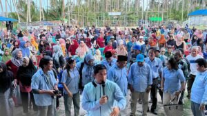 MP-AW Kampanye di Biduk-biduk, Perkenalkan Program “Warga Berkarya” untuk Kreativitas dan Pembangunan Lokal