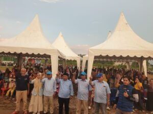 MP-AW Jelaskan Kesejahteraan Masyarakat Berau Saat Kampanye di Gunung Panjang dan Badungun