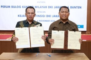 Untuk Memperkuat Sinergi Antar Lembaga Negara, Kejati DKJ MoU Dengan Perum Bulog