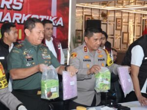 Polda Metro Berhasil Gagalkan Peredaran 207 Kg Sabu dan 90 Ribu Butir Ekstasi Jaringan Internasional