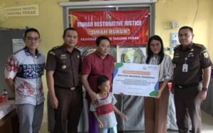 Kejari Perak Restorative Justice Pengamen Jalanan, Atas Kasus Penggelapan Motor