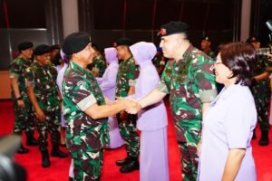 Panglima TNI Terima Laporan Korps Kenaikan Pangkat 16 Perwira Tinggi TNI