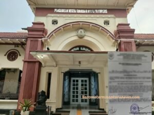 Perkara Belum Inkrah, Jurusita PN Surabaya Terbitkan Anmaning