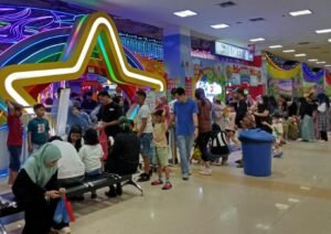 Libur Nataru 2024/2025, Pengunjung Padati City Garden Eat & Play ITC Mall Surabaya