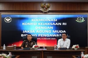 Koordinasi Kejagung dengan Komjak, Bahas Finalisasi MoU dan Pengawasan Kasus Publik
