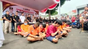 Satreskrim Polrestabes Surabaya Ringkus 32 Pelaku Curanmor, 9 Diantaranya Residivis