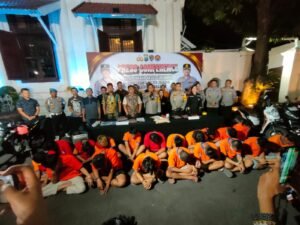 Polrestabes Surabaya Ungkap Puluhan Kasus Curanmor Selama 12 Hari