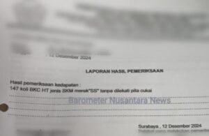 Rilis Rokok Ilegal “SS” di Polrestabes Surabaya Diduga Menyusut, Ini Kata AKBP Aris