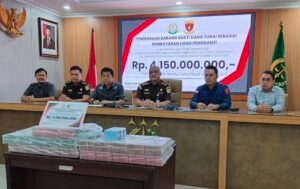 Kejari Jakarta Utara Terima Uang Pengganti Rp4,15 Miliar dari Kasus Dugaan Korupsi Penjualan Komoditi Perum Bulog