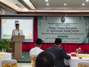 PN Jakpus Gelar Acara Buka Puasa Bersama dan Santunan Anak Yatim