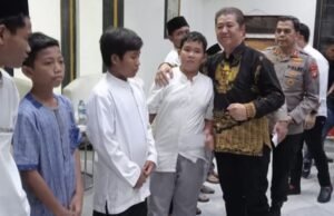 FKPM Taman Sari dan Charles Honoris Gelar Buka Puasa serta Santunan Anak Yatim