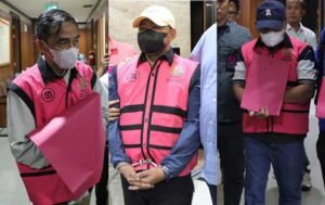 Kejagung Tahan 3 Hakim Tersangka Kasus Suap Perkara Minyak Goreng di PN Jakpus