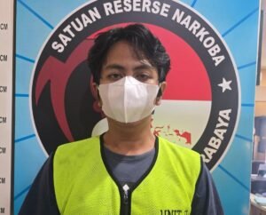 Polisi Bekuk Ojol Jual Sabu Merek Masako di Sidoarjo