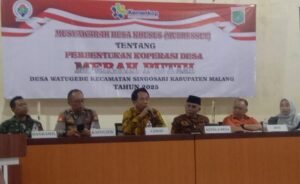 Instruksi Presiden Prabowo, Camat Singosari Bentuk Keanggotaan Kopdes Watugede