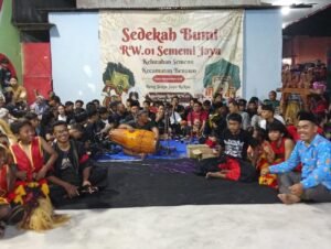 Tradisi Bulan Suro, Warga Sememi Jaya Syukuran Sedekah Bumi