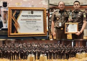 Kejari Jakarta Pusat Raih Penghargaan Nasional di Bidang Pemulihan Aset