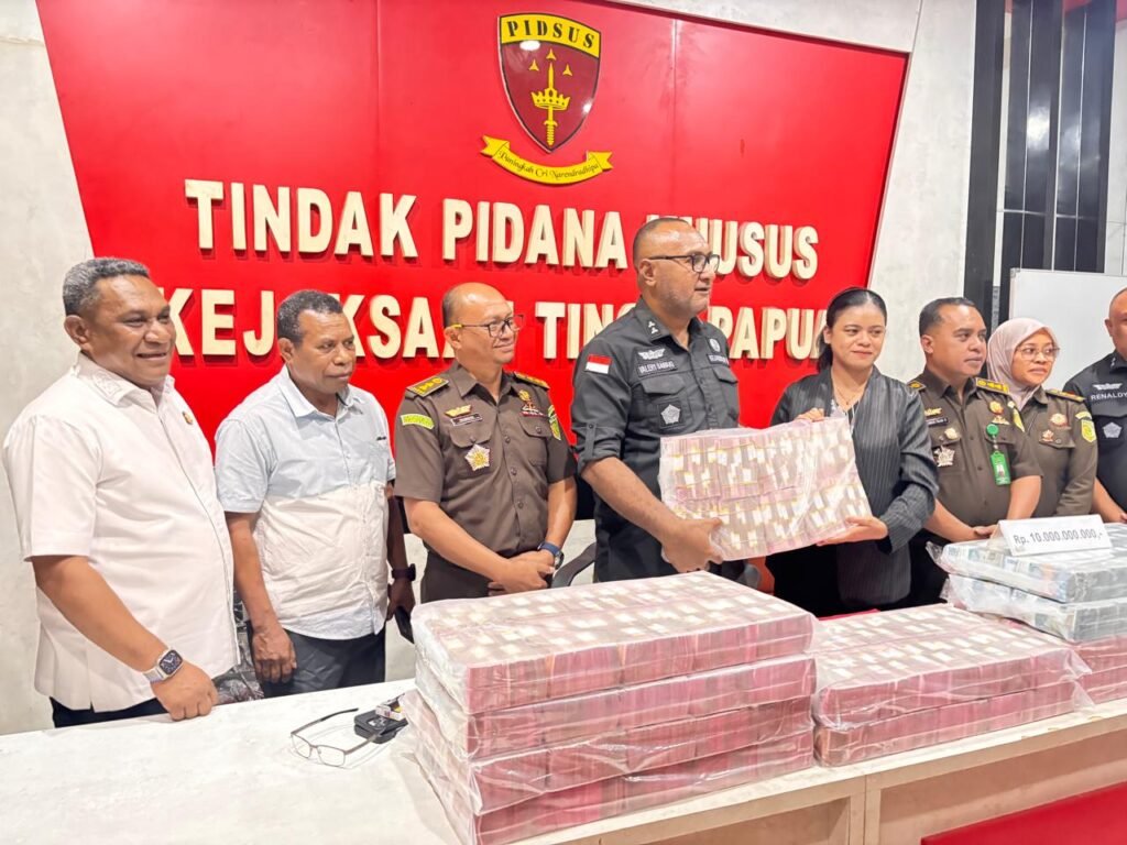 Kejati Papua Berhasil Pulihkan Kerugian Negara dari Kasus Korupsi PON XX