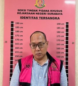 Pidsus Kejari Surabaya Tetapkan ES Tersangka Korupsi Aset PT KAI Senilai Rp4,7 Miliar
