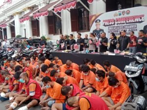 Polrestabes Surabaya Berantas 49 Pelaku Kejahatan Ranmor