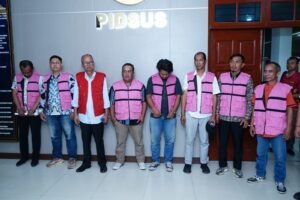 Kejati Sumatera Utara Tahan 8 Tersangka Dugaan Korupsi Pembangunan dan Perbaikan Jalan di Kabupaten Batubara