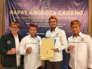 AAI Jatim Mendongkrak Prof. Dr. KPHA. Tjandra Sridjaja P. Calon Ketum DPP AAI di Munaslub Oktober 2025