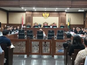 Sidang Vonis Lepas Kasus CPO, Ariyanto Sebut Rp60 Miliar Penasehat Hukum Wahyu Bilang Bohong