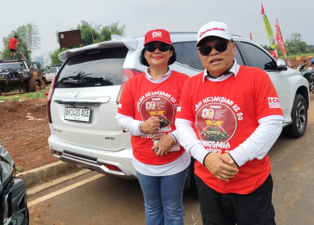 Harlah Kejaksaan ke -80, Anjangsana Gelar Offroad dan Bakti Sosial di BSD