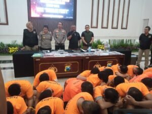 Polrestabes Surabaya Rilis 34 Gay di Hotel Midtown