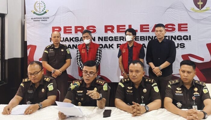 Korupsi Jasa Konsultansi Perencanaan, Kejari Tebing Tinggi Tahan 2 Tersangka Pejabat BPBD 