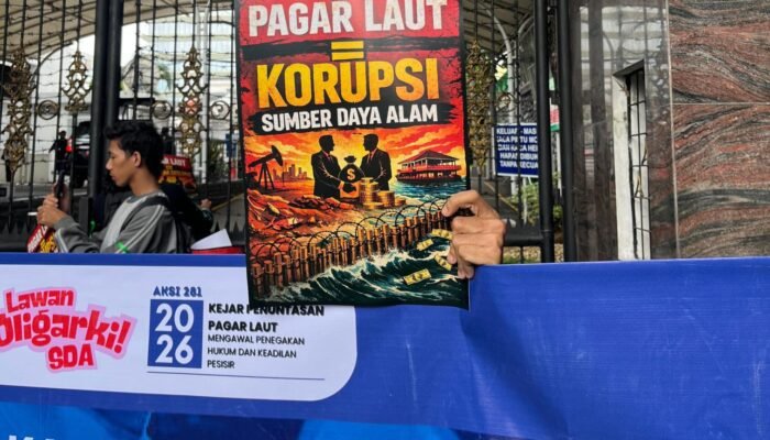 Demo di Kejagung, HMI Cabang Bogor Desak Tuntaskan Kasus Pagar Laut