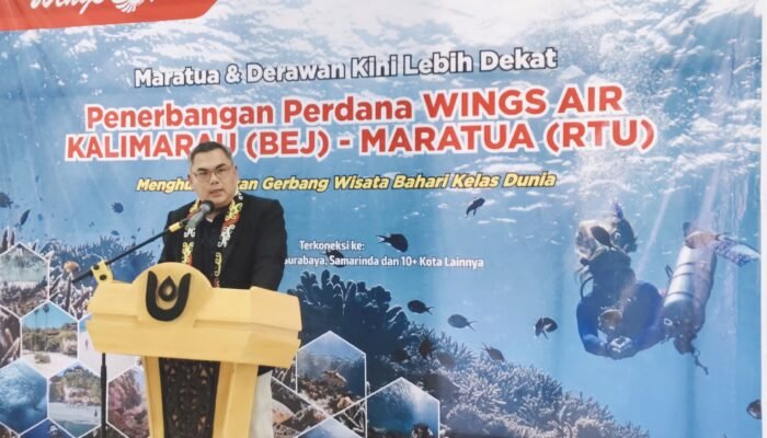 Majukan Wisata Bahari di Bumi Batiwakkal, Wings Air Buka Rute Penerbangan Berau – Maratua