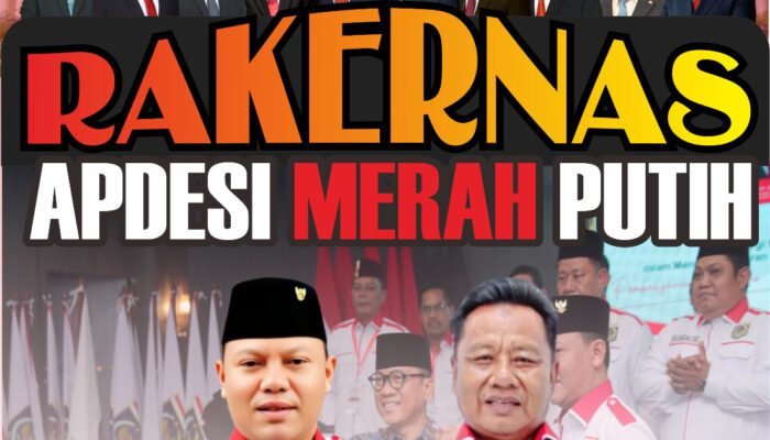 Rakernas Apdesi Merah Putih, Peran Strategis Pemerintah Desa dalam Menyiapkan Generasi Emas Desa yang Unggul dan Berkarakter