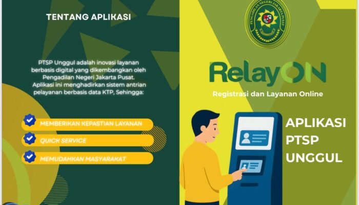 PN Jakpus Hadirkan Aplikasi PTSP Unggul Berbasis e-KTP di Kampung Hukum