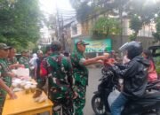 Koramil 01/Tamansari Bagi Takjil untuk Warga, Perkuat Kemanunggalan TNI-Rakyat di Ramadhan 1447 H