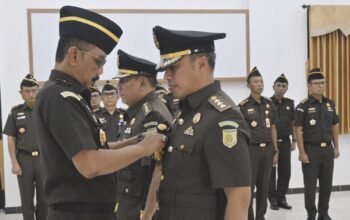 Lantik Asintel dan Aspidum, Kajati Kaltara: Laksanakan Arahan dan Kebijakan Pimpinan