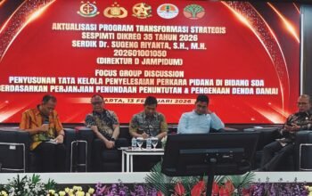 Dr Sugeng Rianta Dorong Penyelesaian Perkara SDA Berbasis Pemulihan Aset