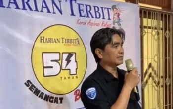 Rayakan Ulang Tahun Harian Terbit Ke-54, Zamzam Siregar: Alhamdulillah Tetap Eksis