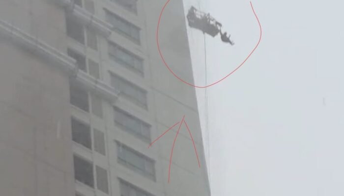 Diterpa Hujan Angin, Seorang Pekerja Dikabarkan Tewas di Apartemen Ascot PTC