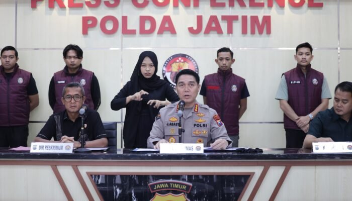 Polda Jatim Ungkap Penjualan Bahan Peledak di Surabaya