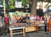 Harmonisasi Umat Beragama, Komisi Germasa GPIB Sion Jakarta dan Polsek Metro Tamansari Berbagi 500 Paket Takjil