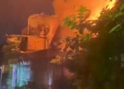 Diduga Konsleting, Rumah Konveksi di Sidoyoso Kebakaran