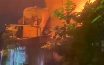 Diduga Konsleting, Rumah Konveksi di Sidoyoso Kebakaran