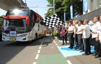 Angkut Ratusan Pemudik, Kejagung dan PERSAJA Gelar Mudik Bareng Gratis