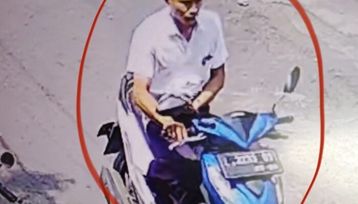 Momen Idul Fitri, Gandhi Jadi Korban Ranmor Pria Bersarung