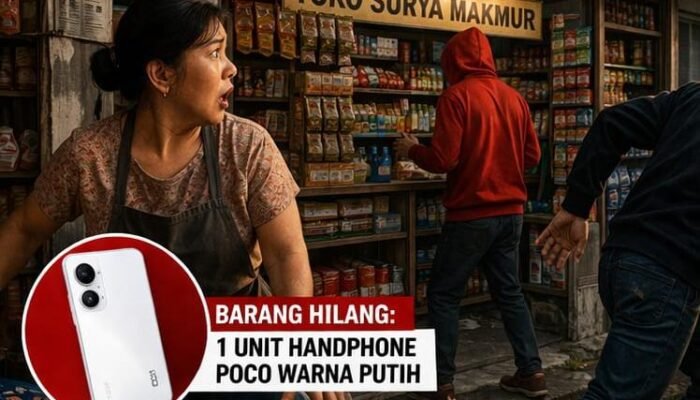 Kawasan Pakal Rawan Maling, Kali ini HP Milik Toko Kelontong Raib Digondol Maling