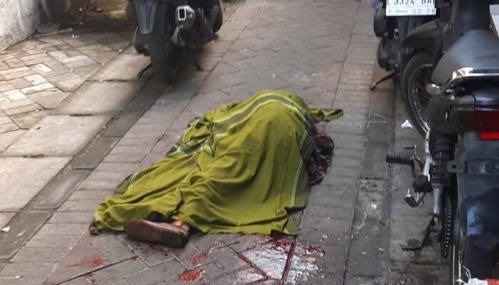 Diduga Dibacok, Pria Sencaki Tewas Bersimbah Darah