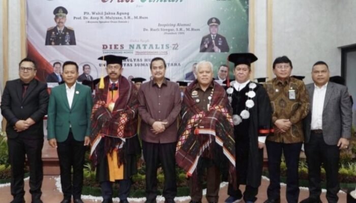 Orasi Ilmiah Dies Natalis FH USU, JAM Pidum: Transformasi Hukum Pidana Nasional Pasca Berlakunya KUHP dan KUHAP Baru