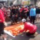 Seorang Perempuan Tewas Terlindas Truk di Jalan Rangkah Surabaya